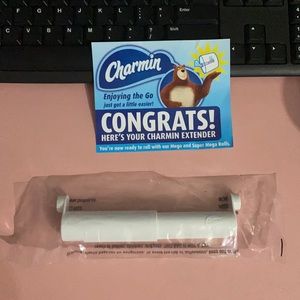 Lot of 2 New Charmin Toilet Paper Roll Extender